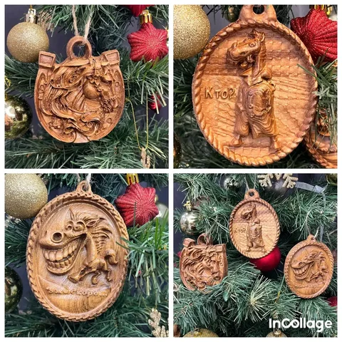 Набор елочных игрушек из ясеня - Хобби и отдых в Оренбург