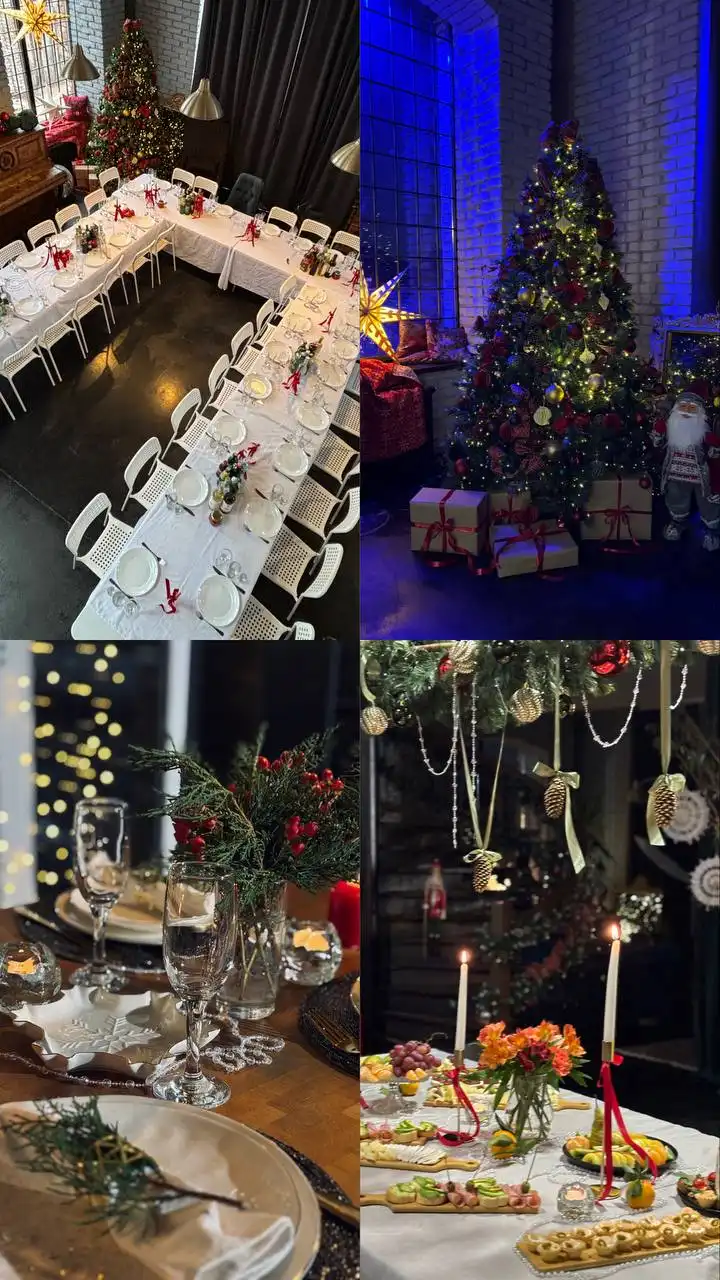 Студия "Место" в пос. Весеннем для новогодних мероприятий