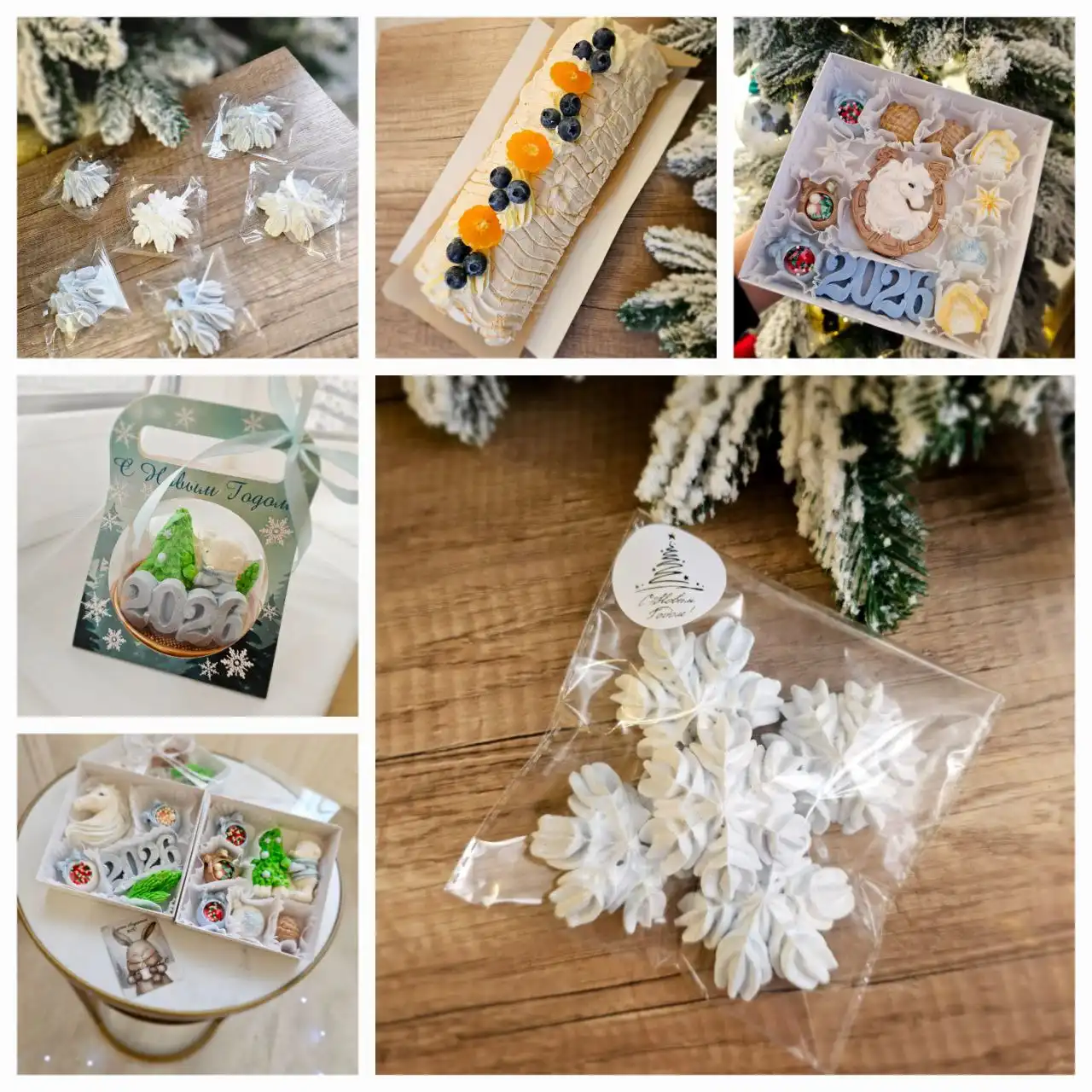 Снежинки из зефира для детей