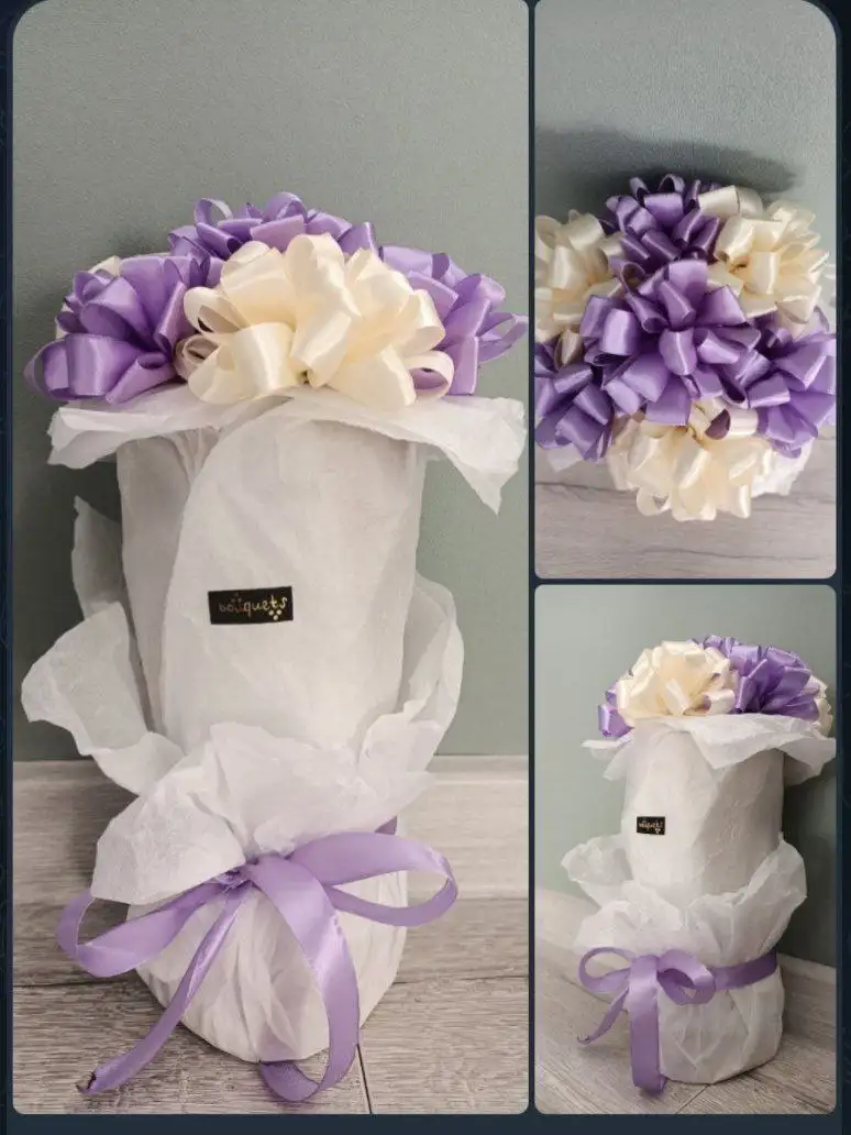 Букеты из атласных лент в наличии - Рукоделие (Хобби и отдых) в Оренбург