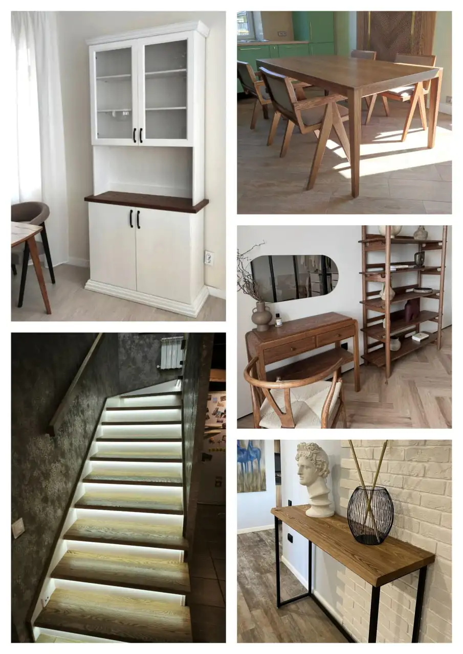 Производство и монтаж мебели из массива и лестниц - Мебельные услуги (Услуги) в Оренбург