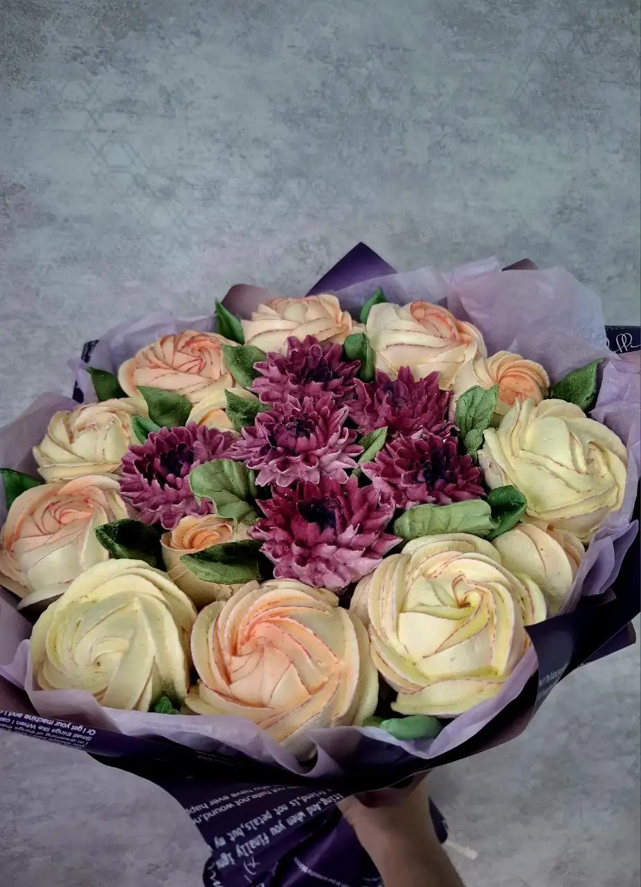 Зефирные букеты ручной работы на заказ - Ручная работа (Барахолка) в Оренбург