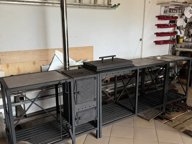 Продажа мангальной зоны и столиков - Мангалы и барбекю в Оренбург