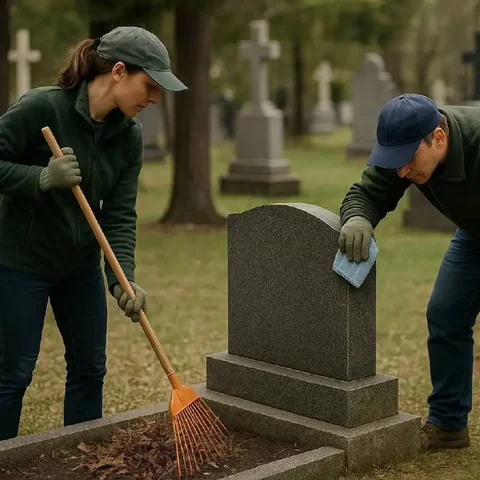 Услуги компании «ВЕЧНЫЙ СЕРВИС» по благоустройству мест захоронения - Доставка еды в Оренбург