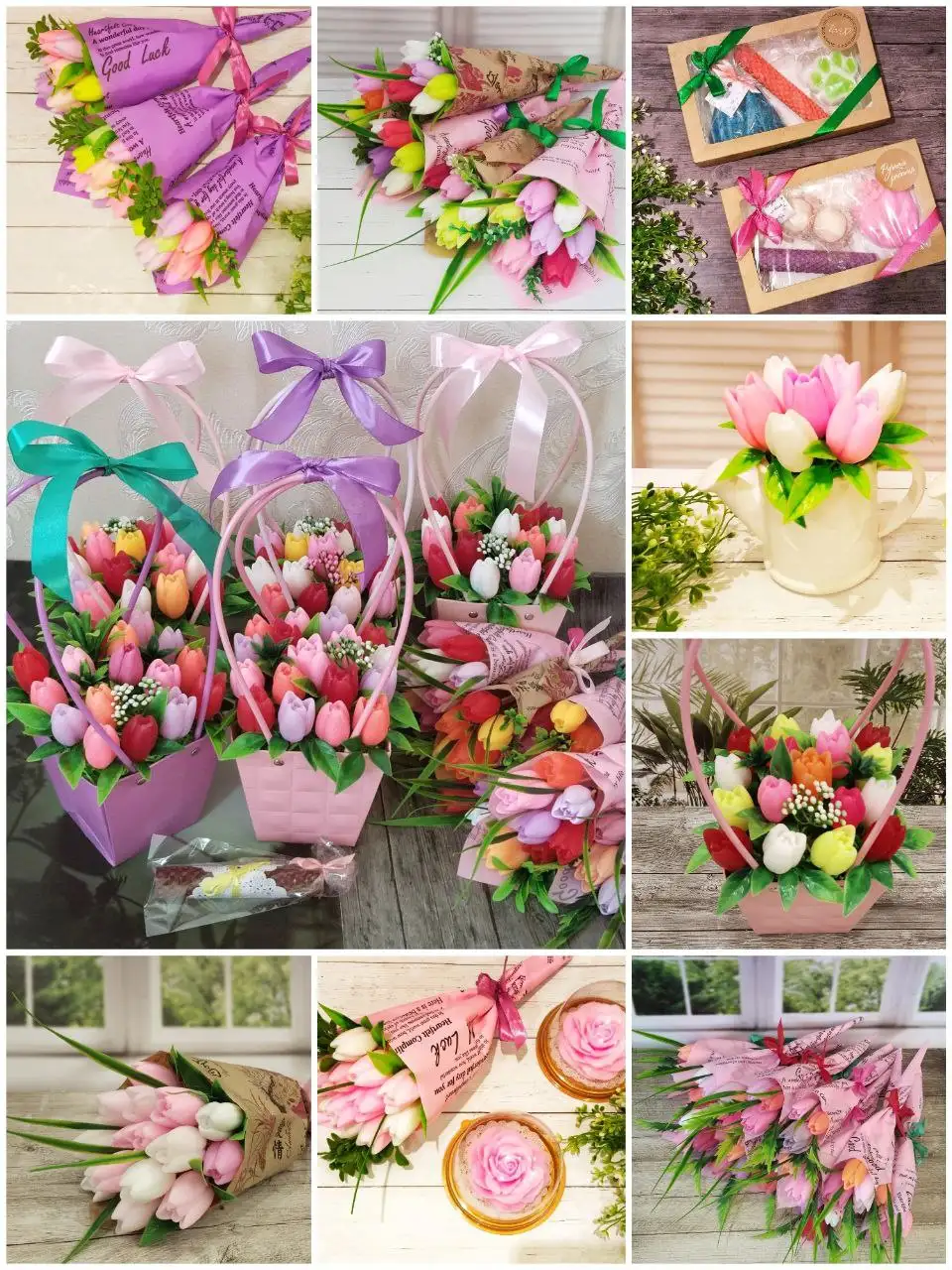 Сувениры и букеты из мыла ручной работы к 8 марта - Рукоделие (Хобби и отдых) в Оренбург