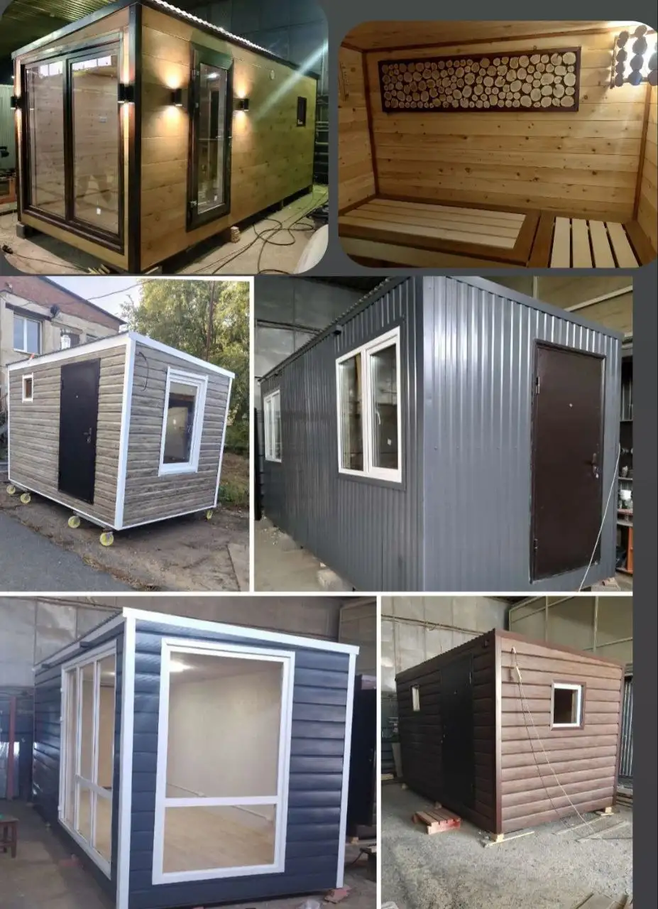 Каркасные бани, бытовки, хозблоки и торговые павильоны - Строительные услуги (Услуги) в Оренбург