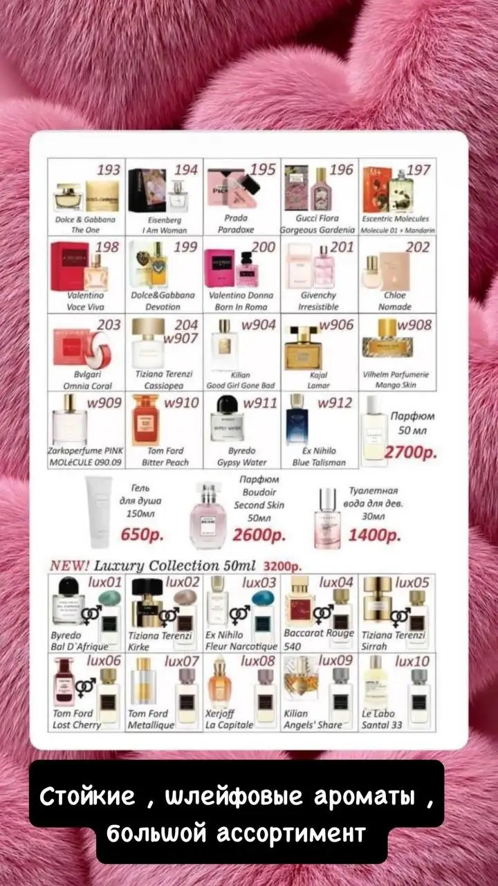 Духи премиального качества от Essens с заводскими сертификатами - Парфюмерия (Красота и здоровье) в Оренбург