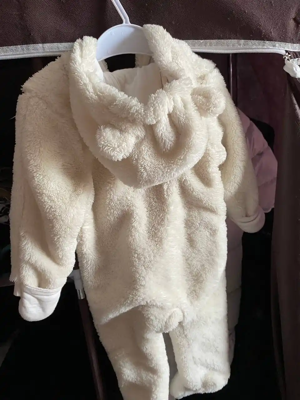 Плюшевый комбинезон 74 размера