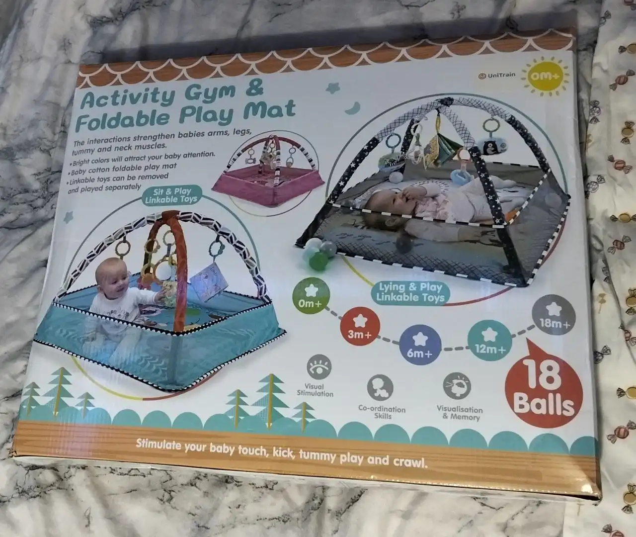 Развивающий коврик