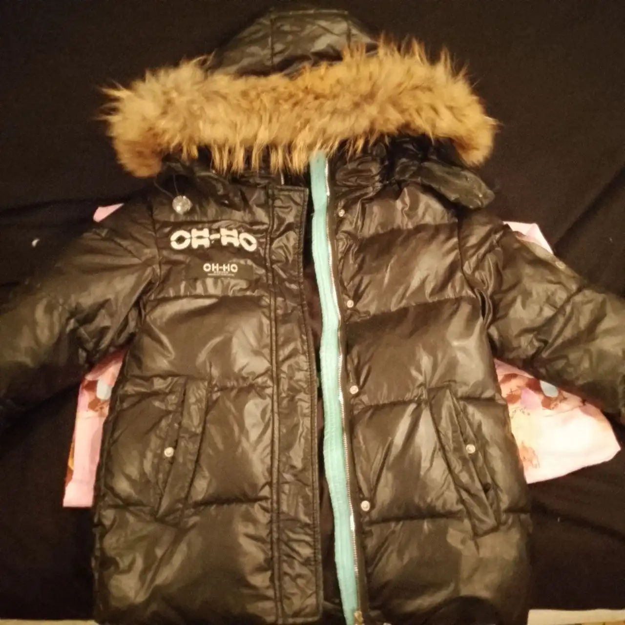 Детский пуховик 140 см