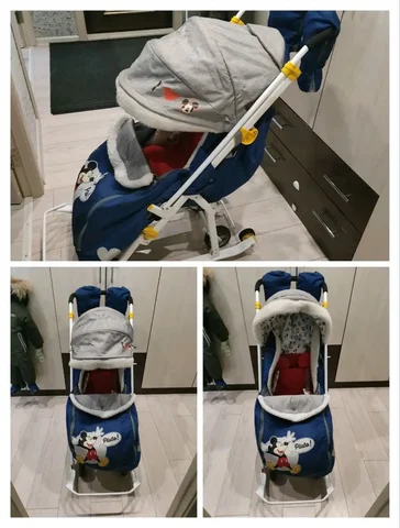 Санки-коляска в отличном состоянии - Барахолка в Братск