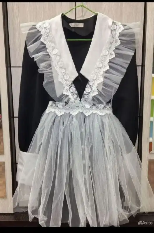 Школьный фартук размер 40-50