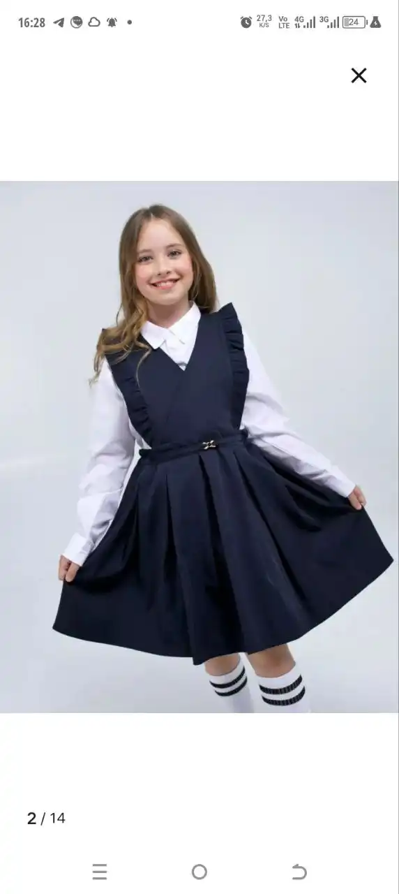 Школьный сарафан размер 122-128 - Детская одежда (Одежда) в Братск