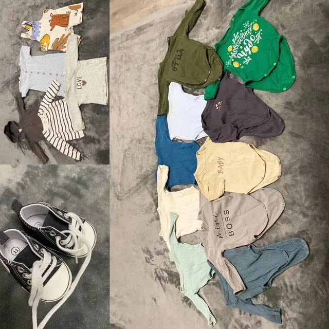 Продажа детских вещей размеров 62, 68, 74 - Обувь и головные уборы в Кондратово