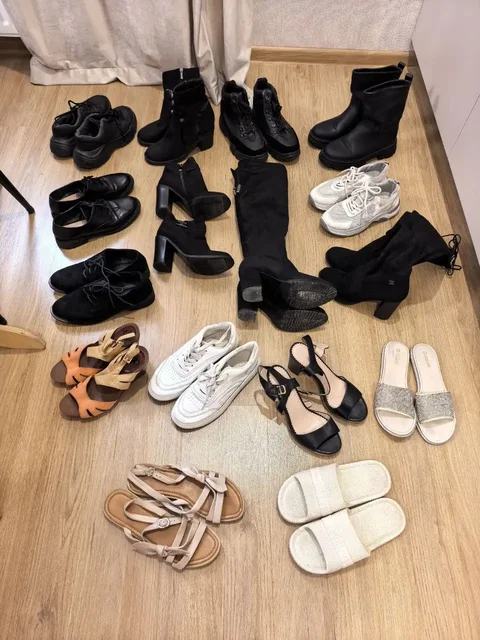 Женская обувь размер 38-38.5 - Детская одежда и взрослая одежда в Кондратово