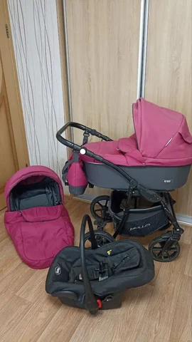 Продается коляска 3 в 1 Riko Basic Bella - частное объявление в Кондратово