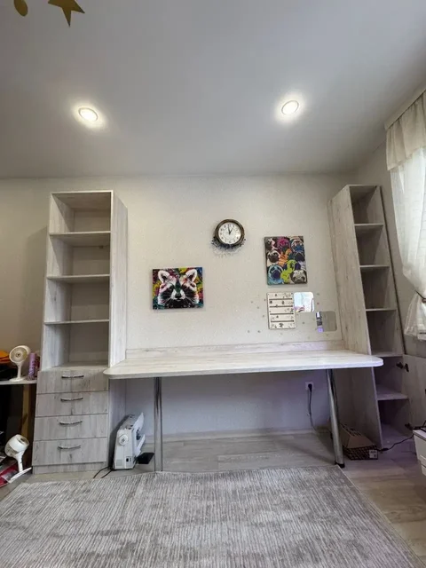 Продажа письменного стола с полками из ЛДСП - Шторы в Кондратово