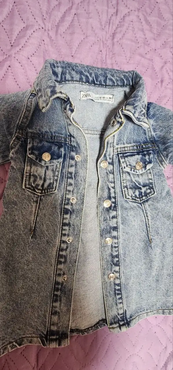 Джинсовое платье Zara - Платья (Одежда) в Кондратово