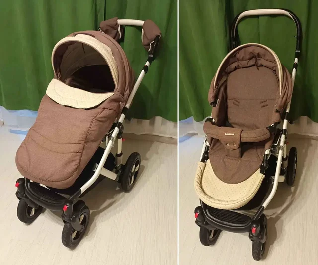 Детская прогулочная коляска Bebe-Mobile с двумя блоками - частное объявление в Кондратово