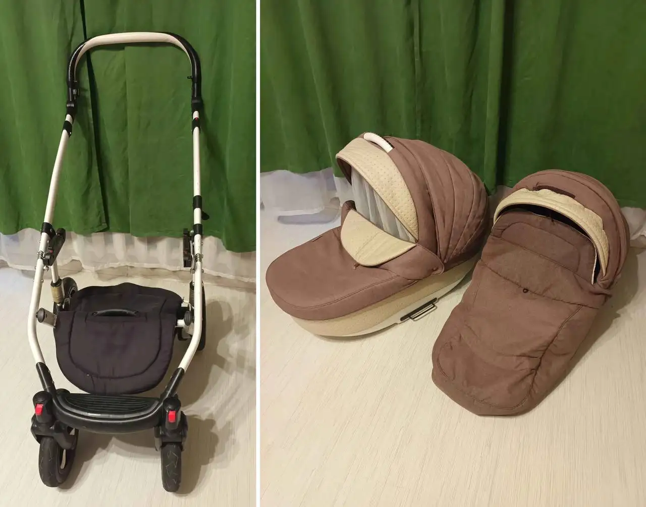 Детская прогулочная коляска Bebe-Mobile с двумя блоками - Коляски (Товары для детей) в Кондратово