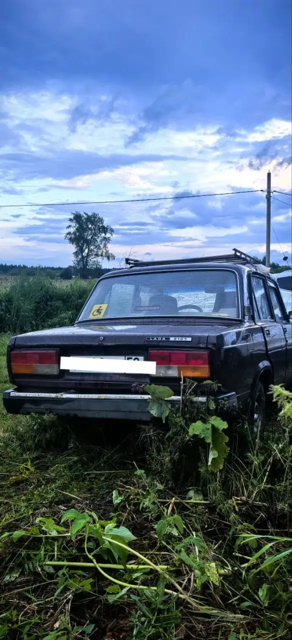 ВАЗ 2107 2008 года после ДТП в Бизяре - Авто в Неизвестно