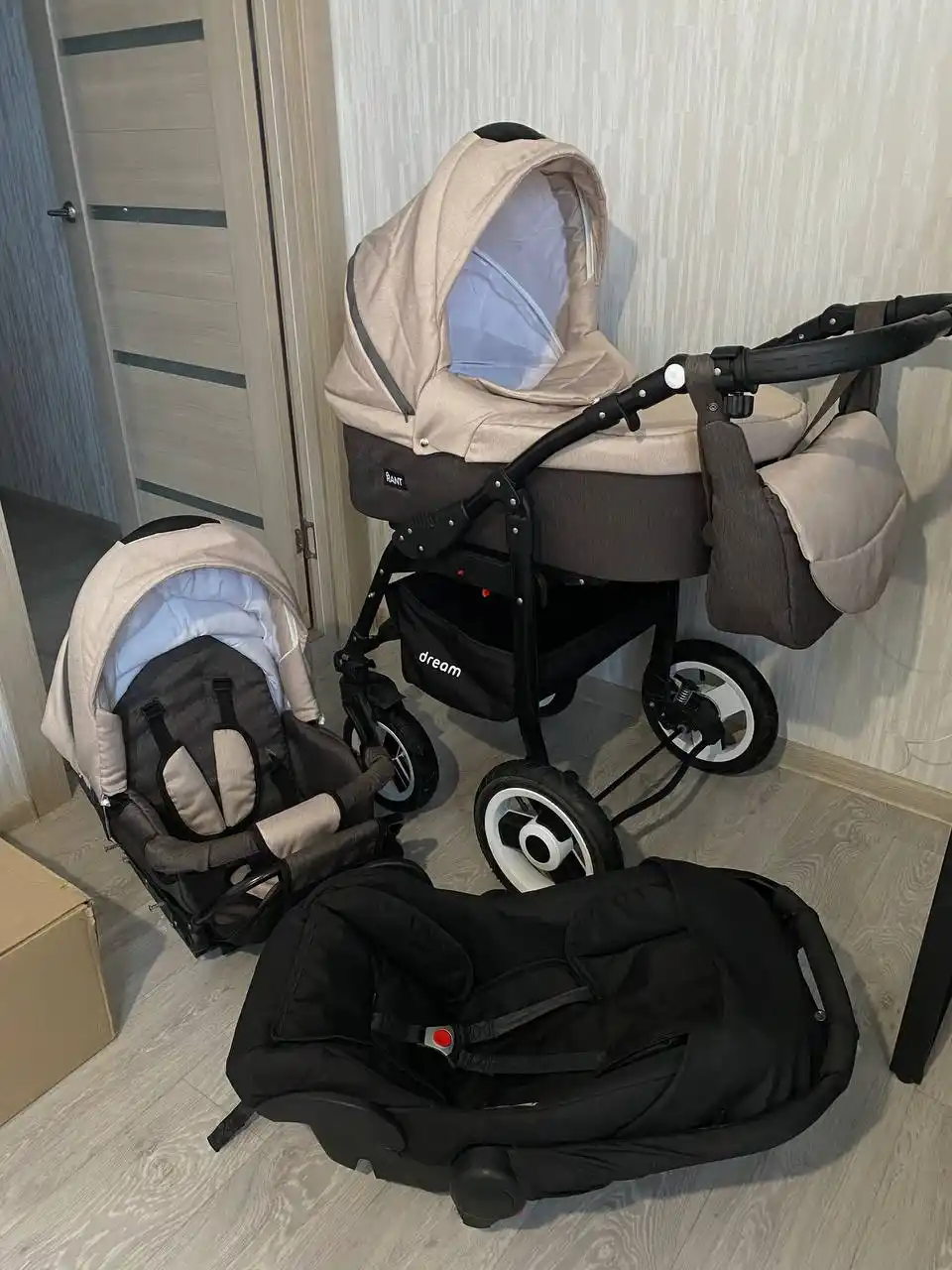 Коляска 3 в 1 Rant Dream и детская кроватка - Товары для детей в Кондратово