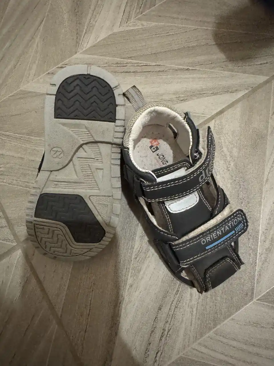 Сандалии на мальчика размер 22