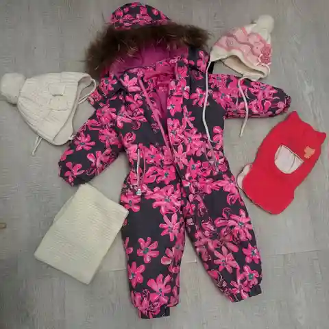 Комбинезон зимний с шапкой - Товары для детей в Кондратово