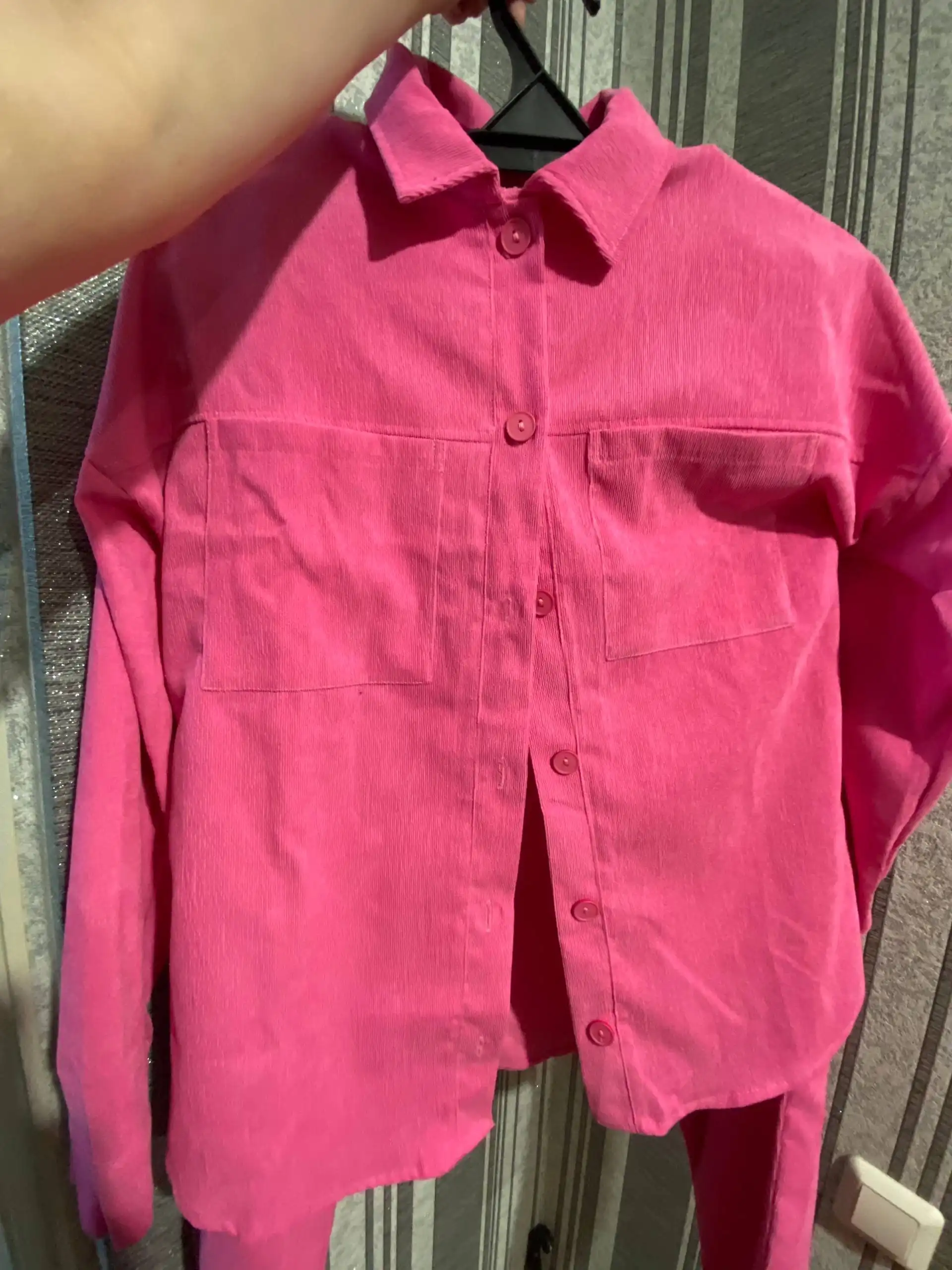 Новый вельветовый костюм размер 46