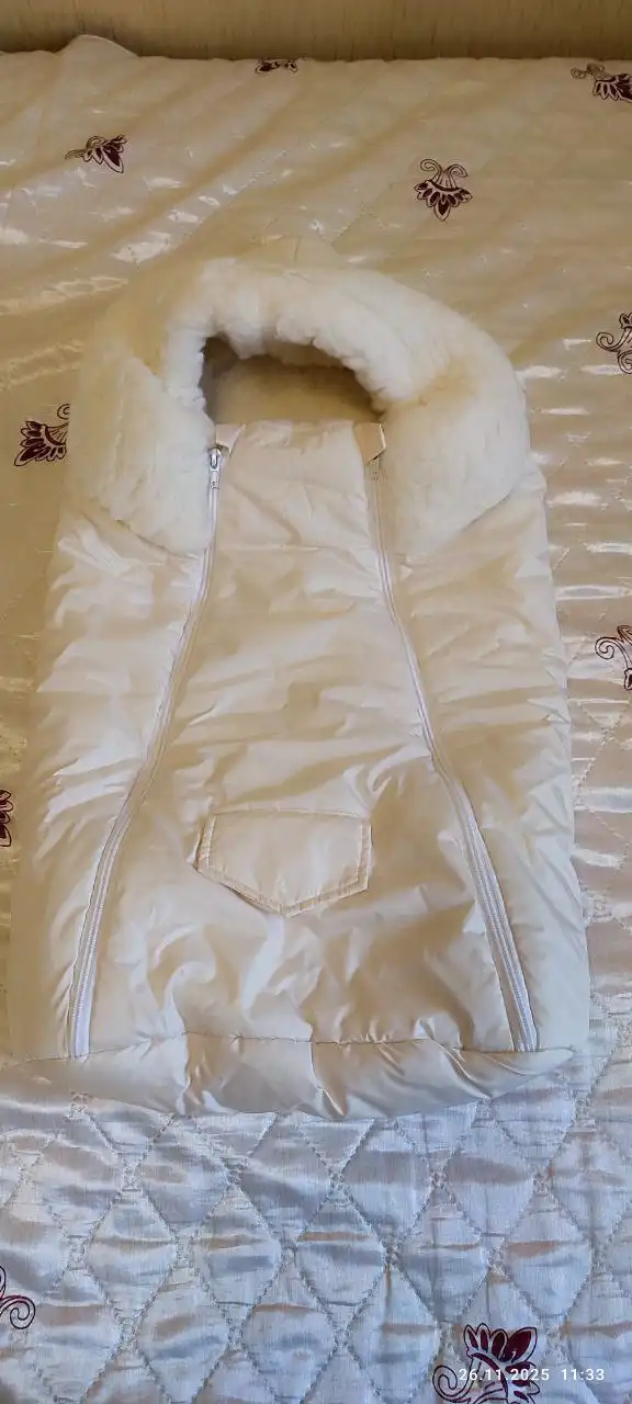 Конверт зимний на овчине тёплый