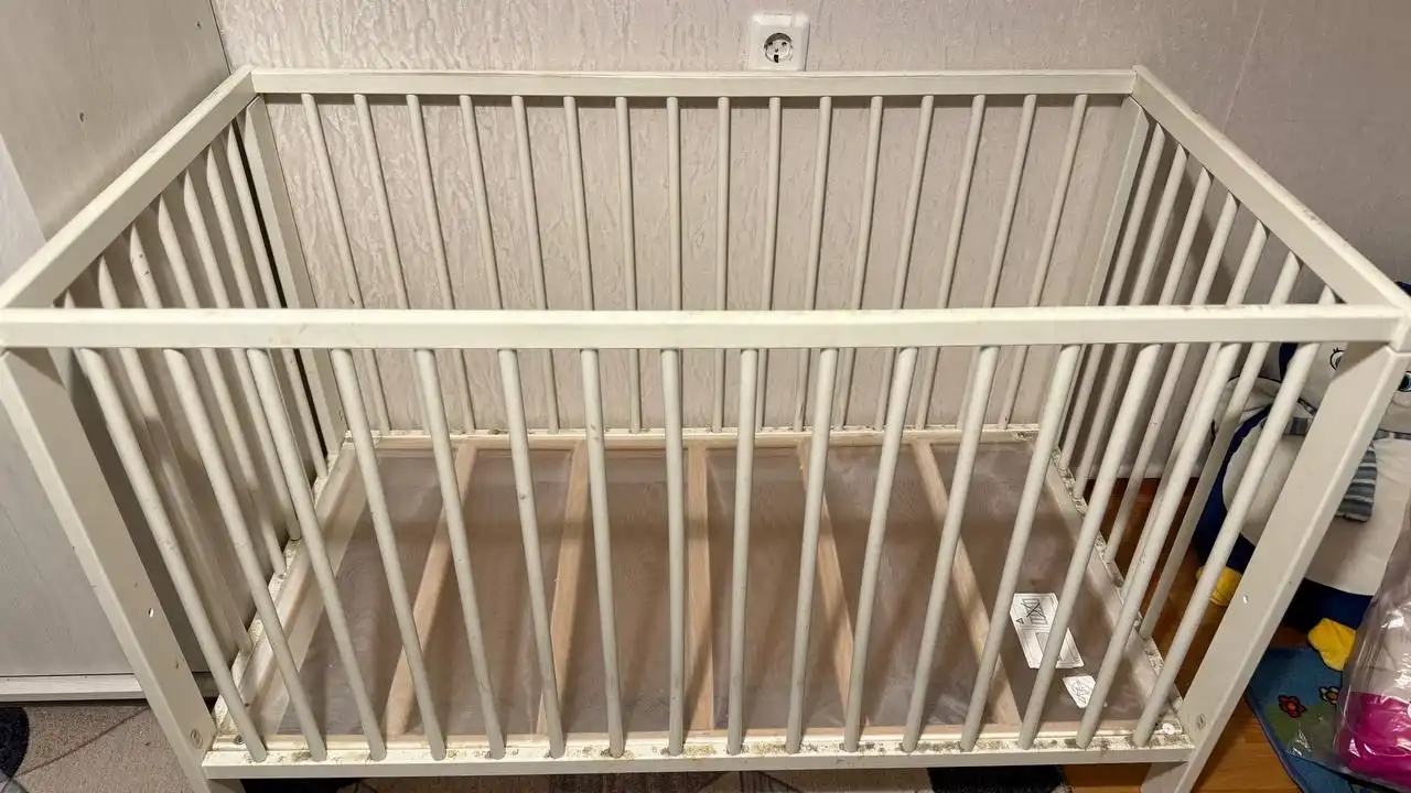 Кроватка IKEA 120x60 с матрасом в подарок