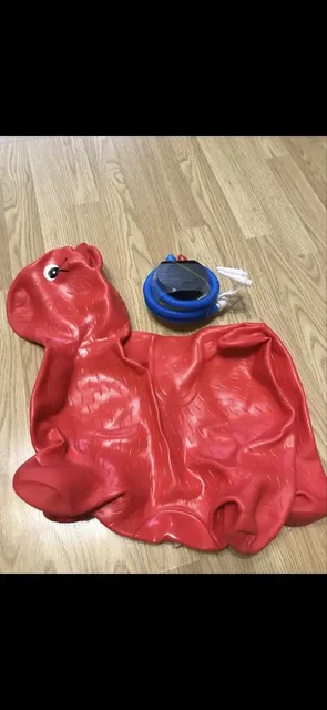 Надувной ослик с насосом в подарочной коробке - Хобби и отдых в Кондратово