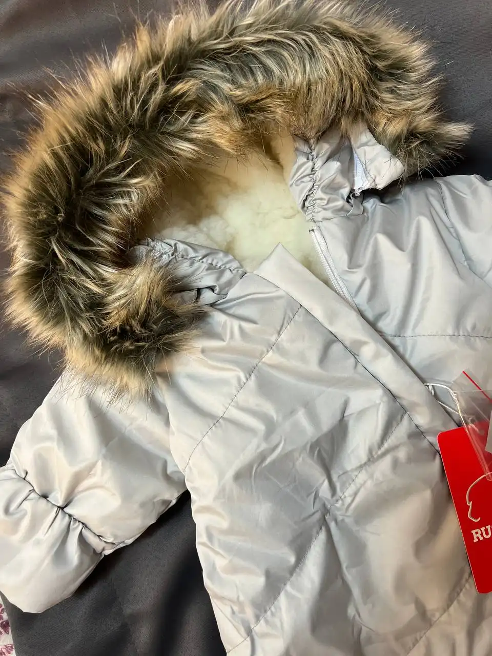 Зимний комбинезон новый размер 62