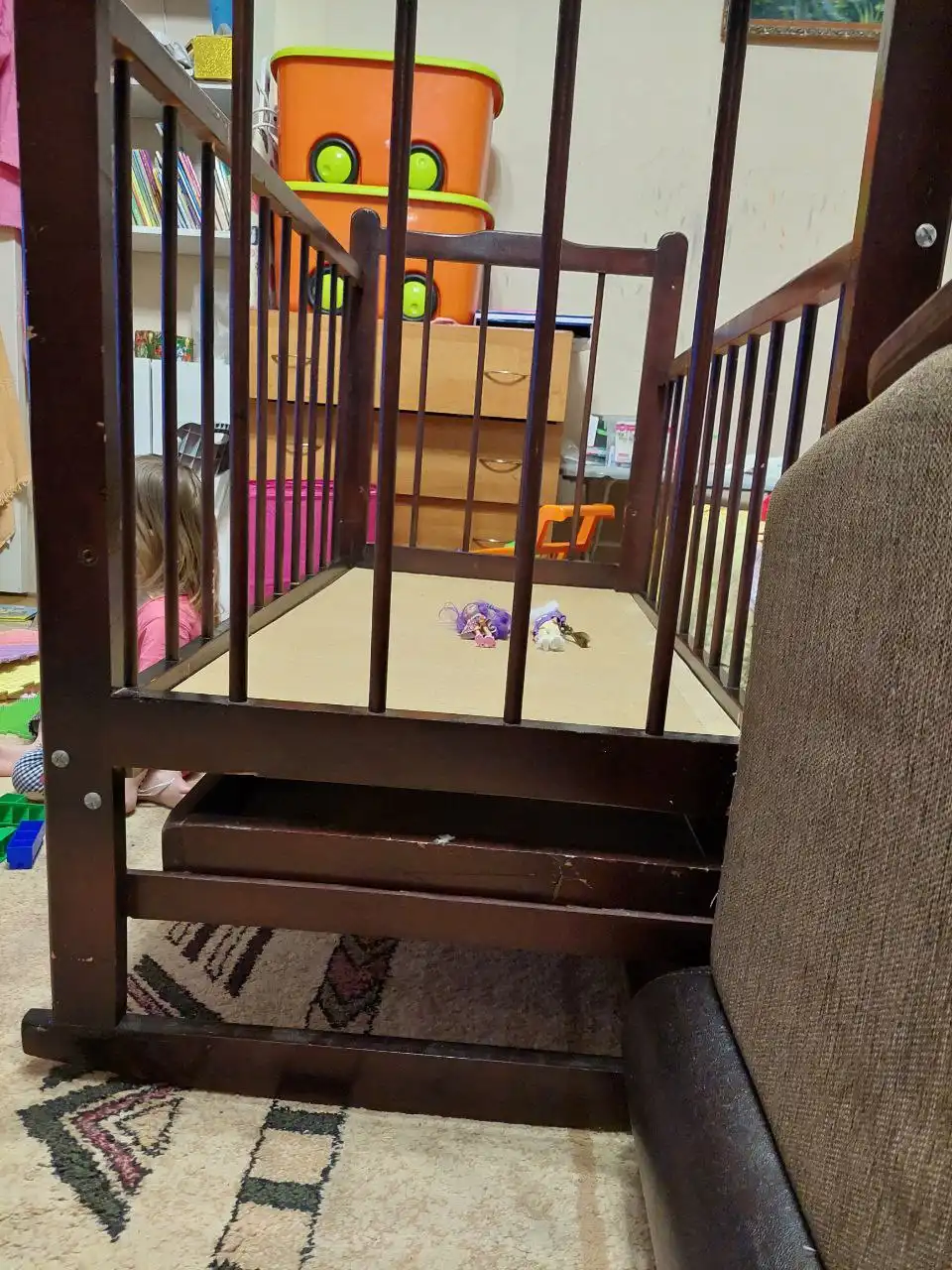 Отдам детскую кроватку - Детская мебель (Товары для детей) в Кондратово