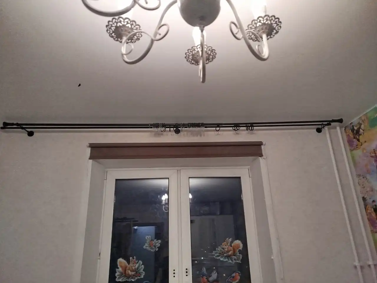 Продам гардину два ряда отличное состояние - Шторы и гардины (Для дома и дачи) в Кондратово