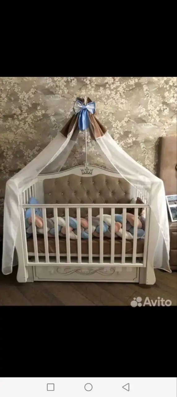 Продажа детской кровати с комодом и пеленальным столиком Julia-111 - Детская мебель (Товары для детей) в Кондратово