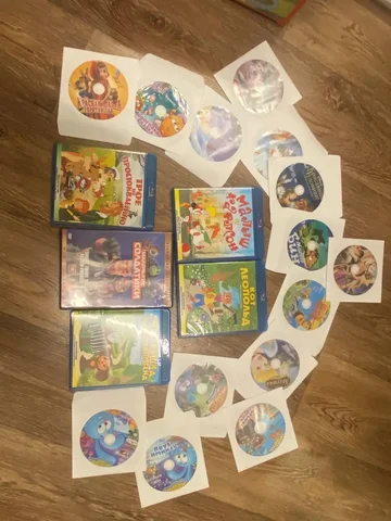 Мультфильмы для детей на дисках - частное объявление в Кондратово