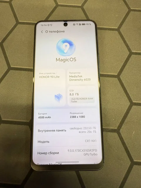 Продажа смартфона Honor 90 Lite 256GB - частное объявление в Кондратово