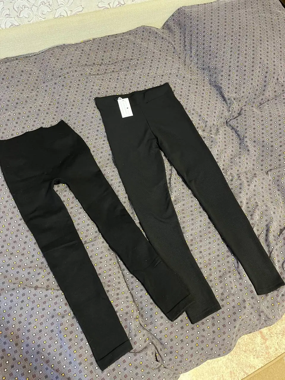 Леггинсы на тонком флисе 42-46 размер - Одежда в Кондратово