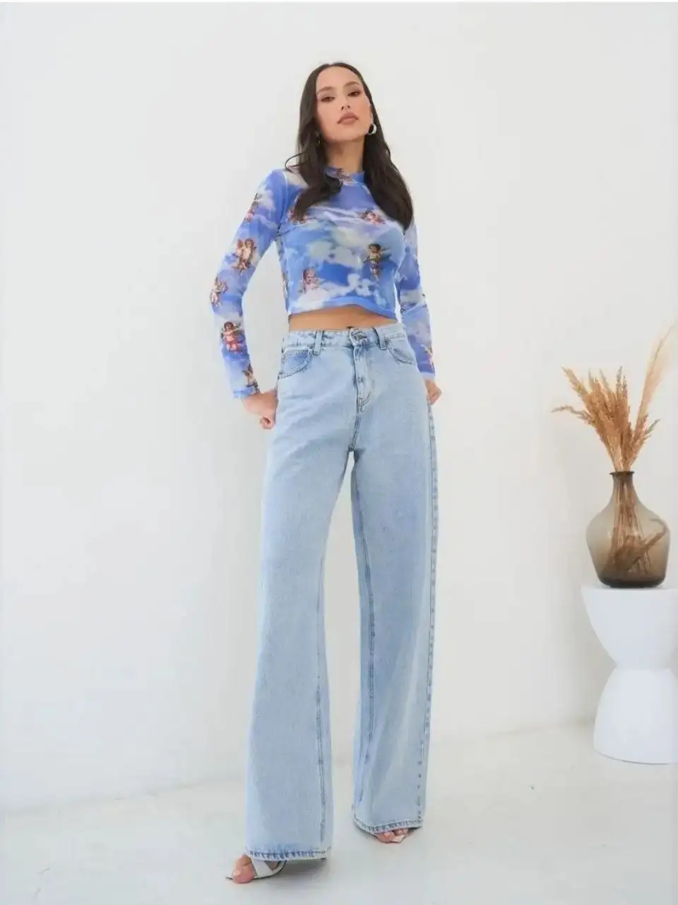 Топ сетка Медовый, размер М, состояние нового - Верхняя одежда (Одежда) в Кондратово