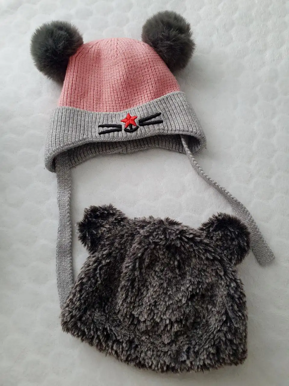 Весенняя куртка и шапочки для ребенка 74 см - Детская одежда (Одежда) в Кондратово