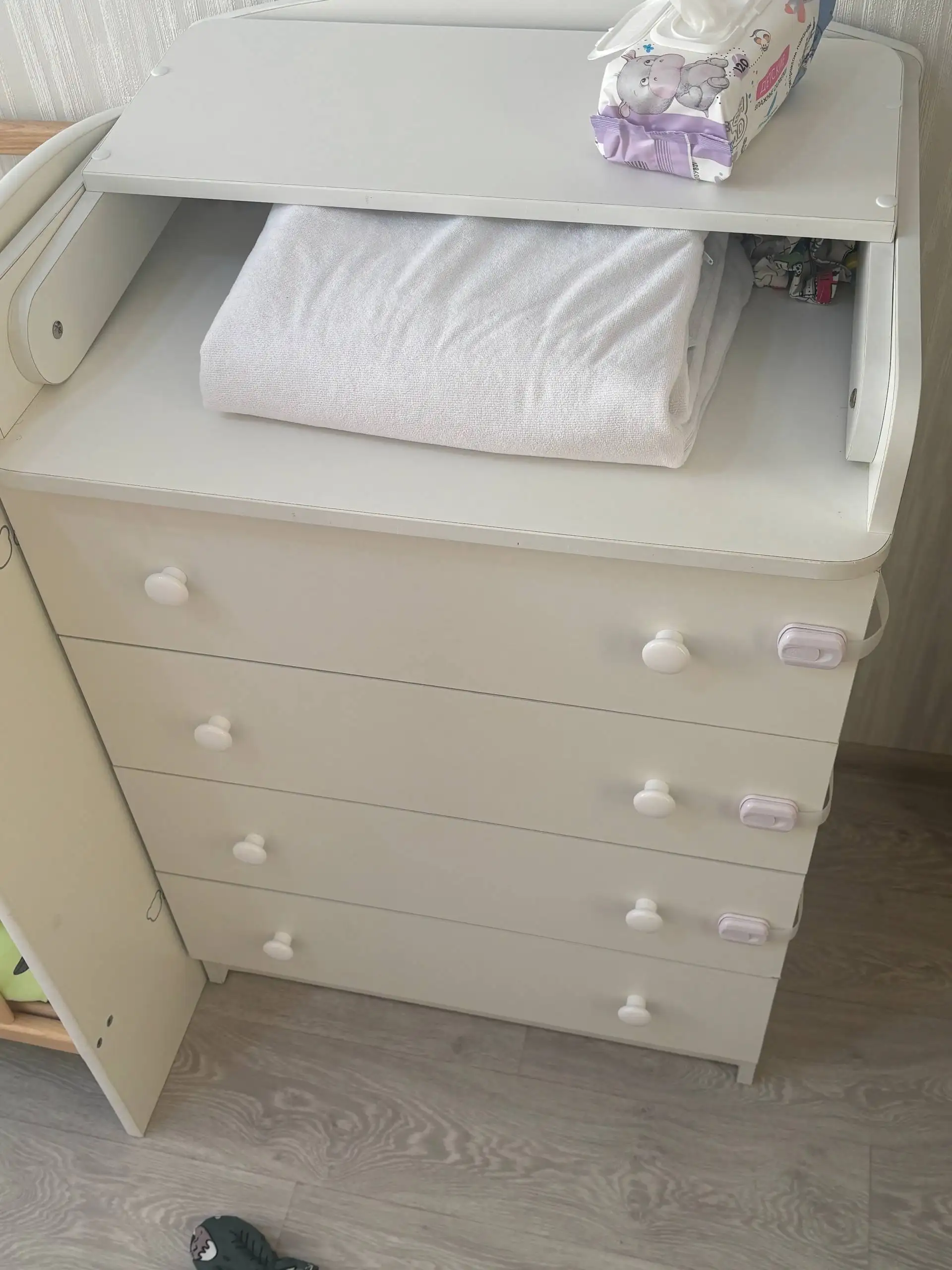 Пеленальный комод с потертостью - Мебель для детей (Для дома и дачи) в Кондратово