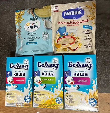 Продам детские каши Фруто няня, Нестле, Беллакт, Медовый - Детская мебель и аксессуары в Кондратово