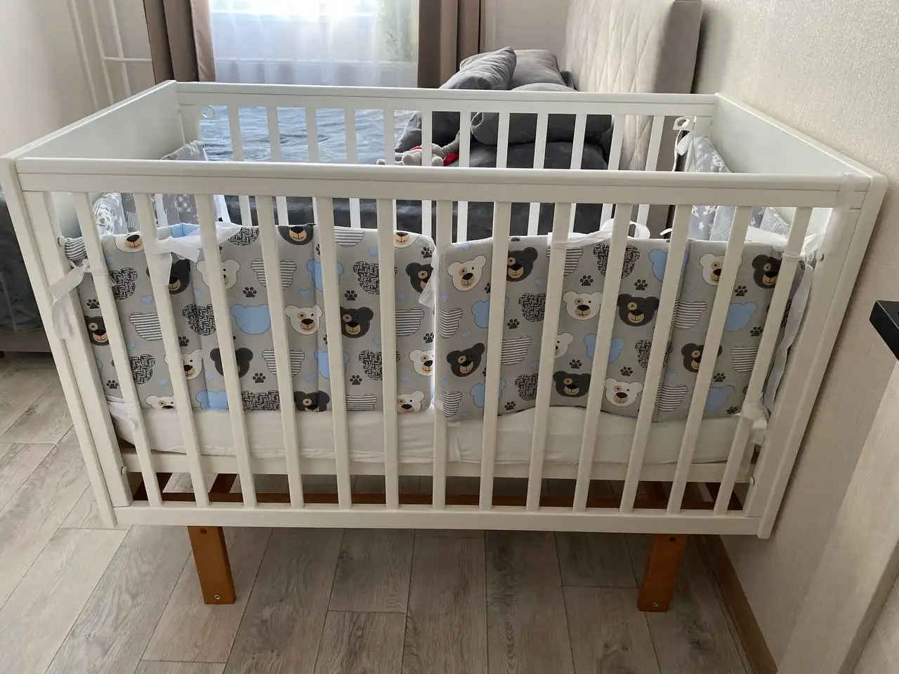 Продается детская кроватка с матрасом - Детская мебель (Товары для детей) в Кондратово