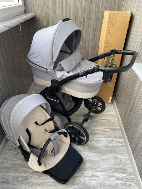Коляска 2 в 1 с автолюлькой - Игрушки и ходунки в Кондратово