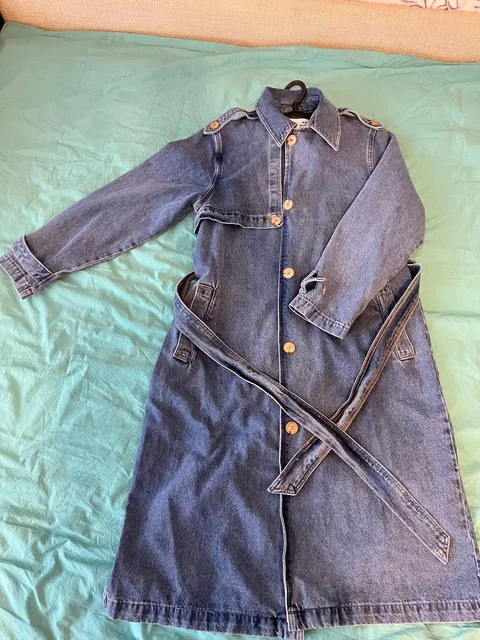 Плащ джинсовый размер 52-54 - частное объявление в Кондратово