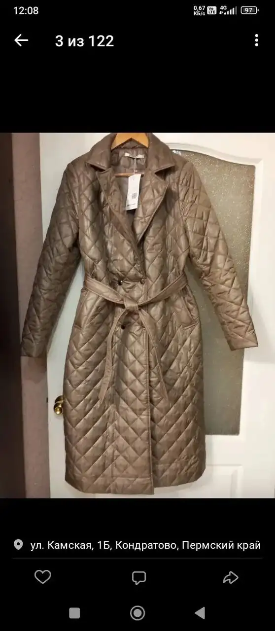 Пальто новое размер 50-52 - Верхняя одежда (Одежда) в Кондратово