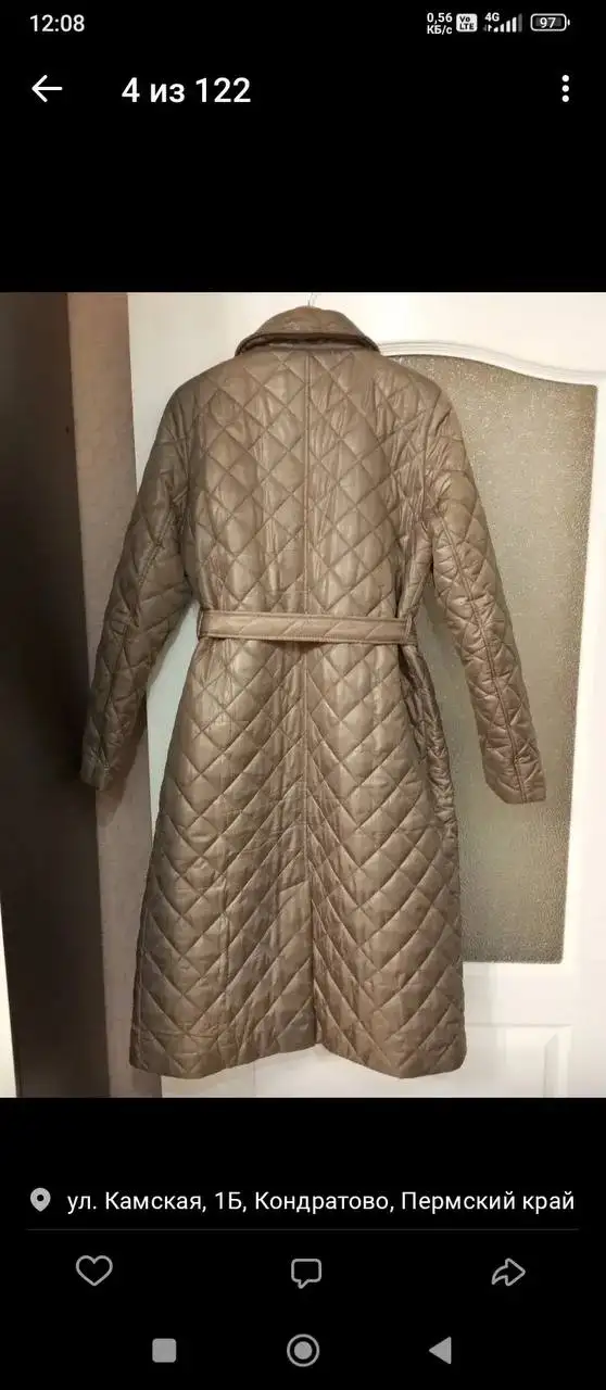Пальто новое размер 50-52 - Верхняя одежда (Одежда) в Кондратово