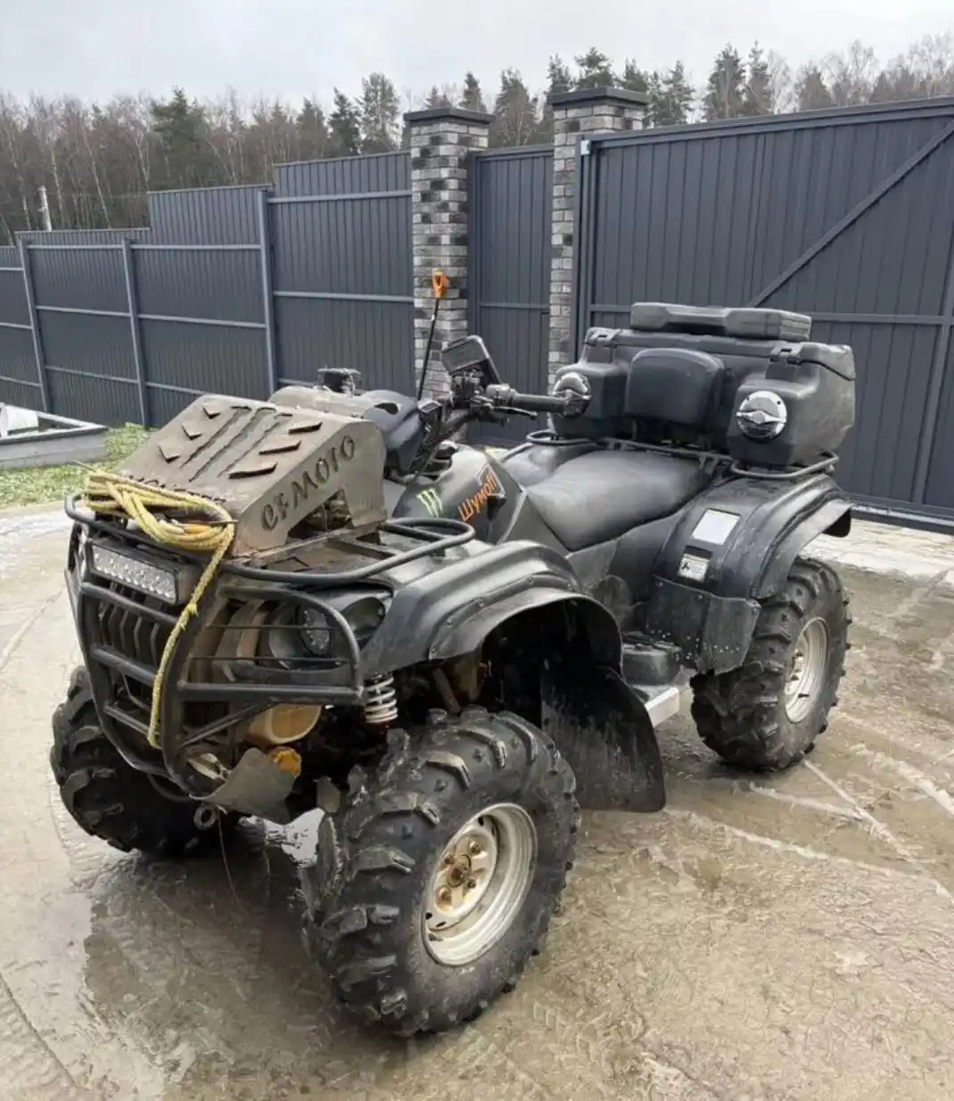 Продажа квадроцикла CF500 с пробегом 8700 км