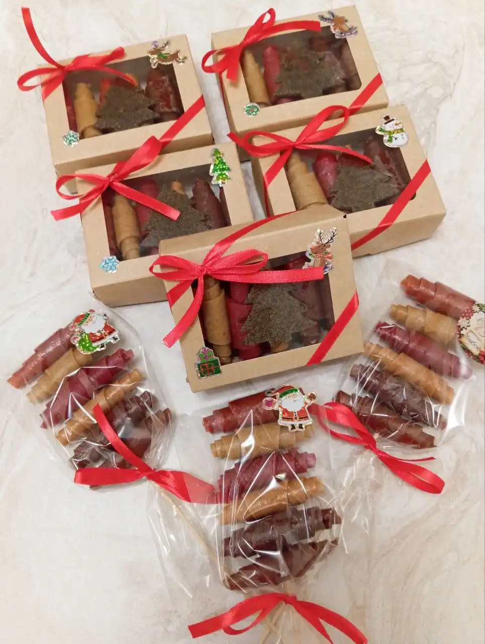 Бюджетные подарочки из натуральной домашней пастилы